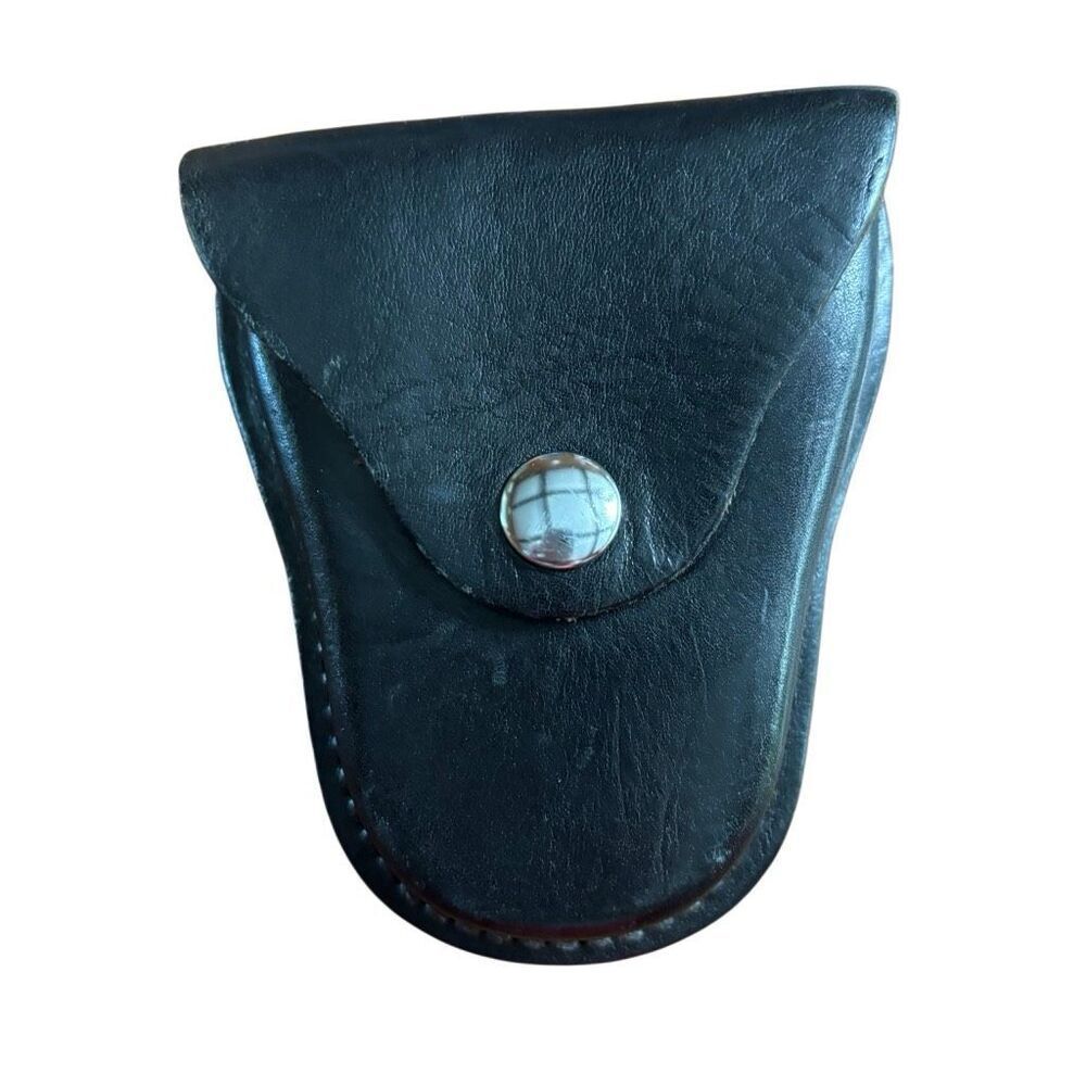 Hunter 33-9 Black Leather Handcuff Pouch